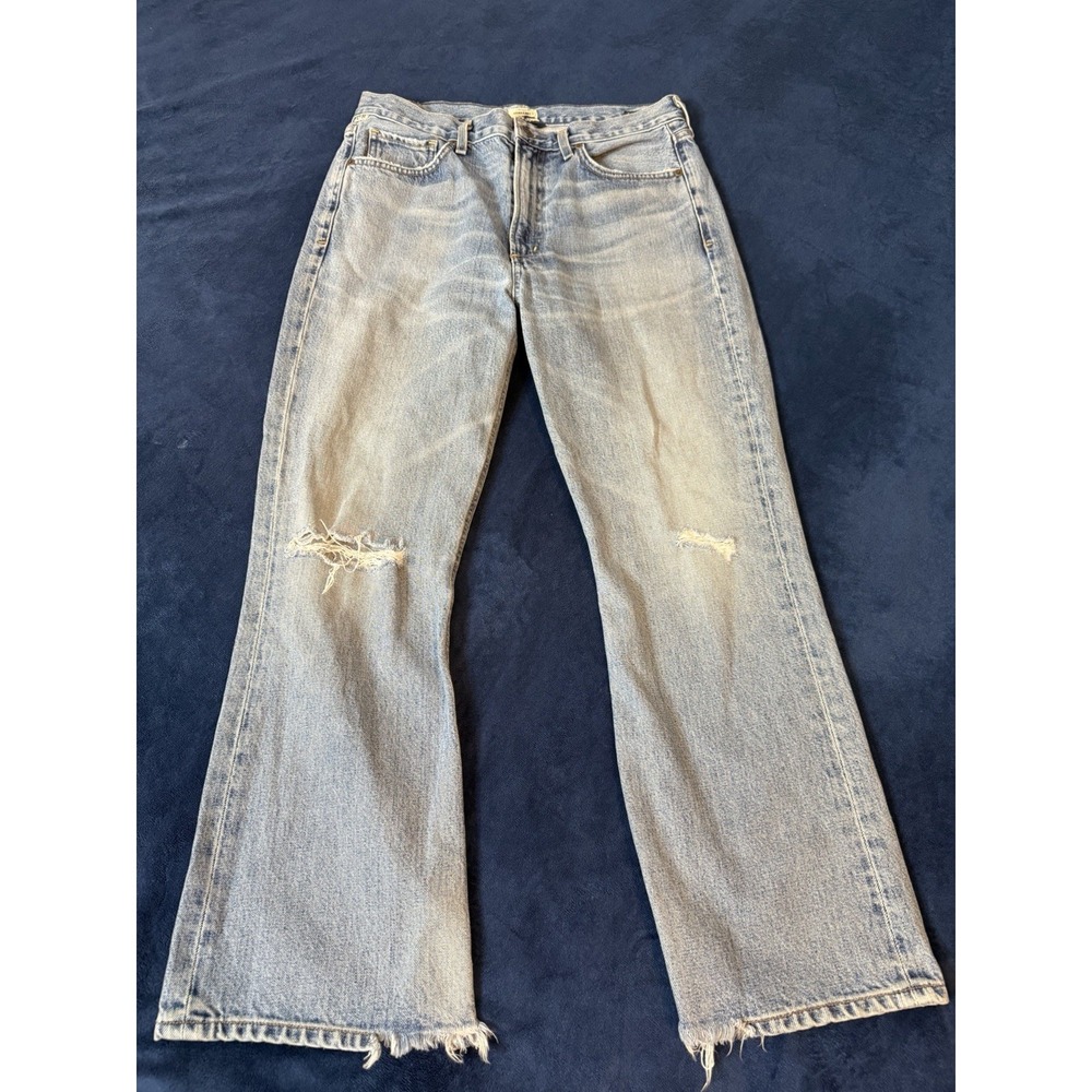 Citizens of Humanity Estella High Rise Ankle Flare Jeans Blue Y2K Size 29